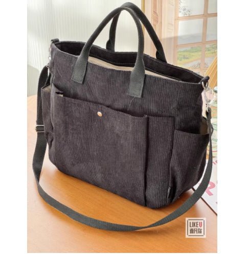 Large Capacity Shoulder Canvas Bag, Commuting Hand Bag | Luxury Home Accessories | Heulog Glow