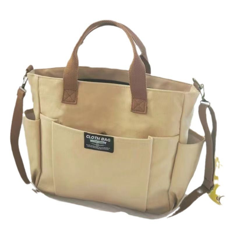 Large Capacity Shoulder Canvas Bag, Commuting Hand Bag | Luxury Home Accessories | Heulog Glow
