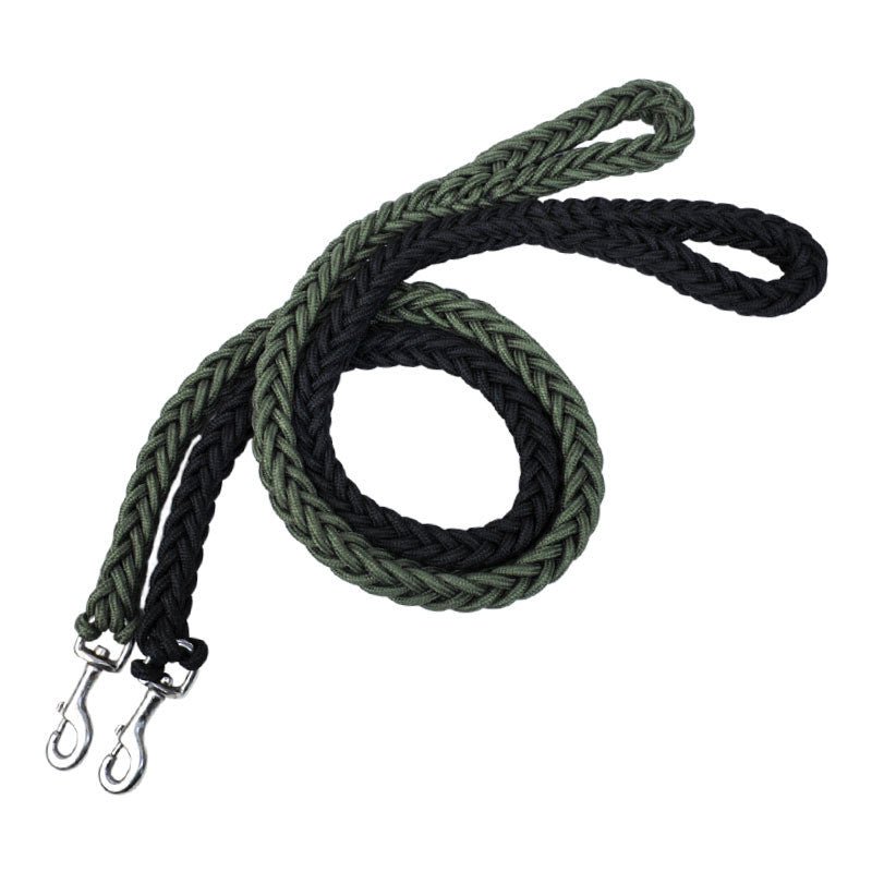 Large Dog Chain Nylon Eight-strand Braided Dog Leash | Luxury Home Accessories | Heulog Glow