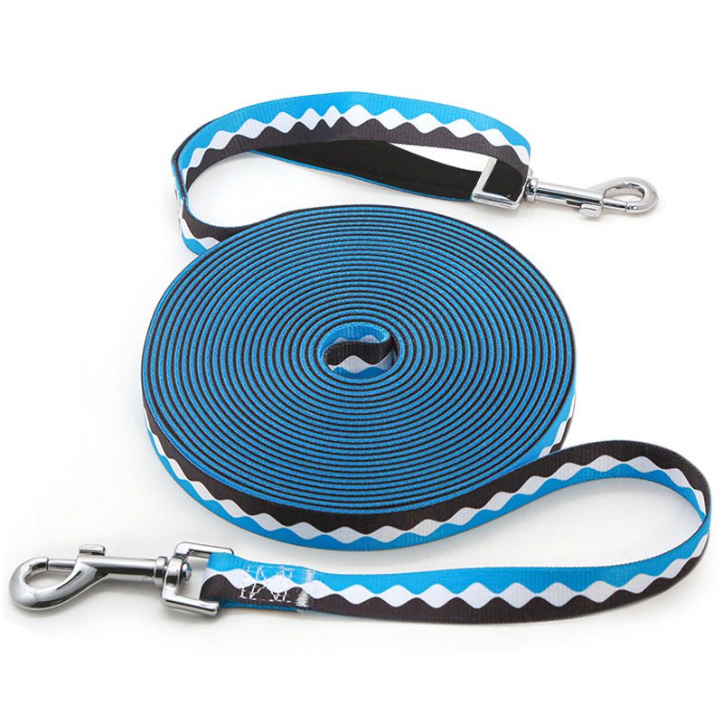 Large, Medium And Small Dog Lengthened Pet Traction Rope 15 Meters Free Training Dog Custom Printing Competition-Level Training Rope | Luxury Home Accessories | Heulog Glow