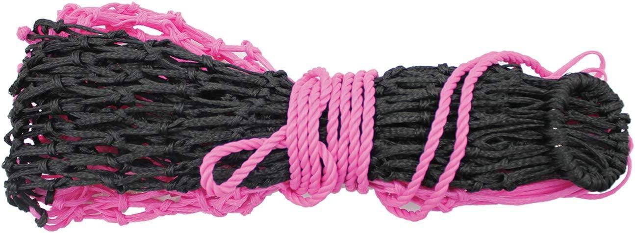 Large Mesh Polypro Hay Net Pink & Black | Luxury Home Accessories | Heulog Glow