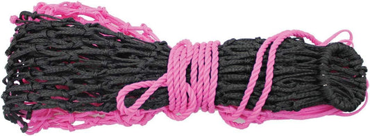 Large Mesh Polypro Hay Net Pink & Black | Luxury Home Accessories | Heulog Glow