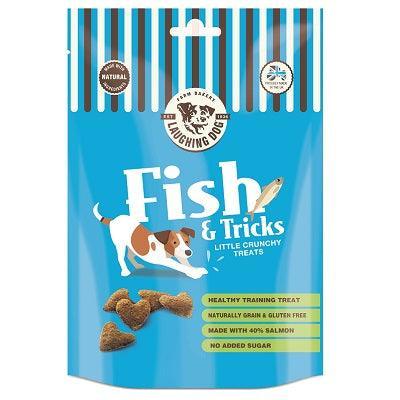 Laughing Dog Grn Free Fish&Tricks 5x125g | Luxury Home Accessories | Heulog Glow