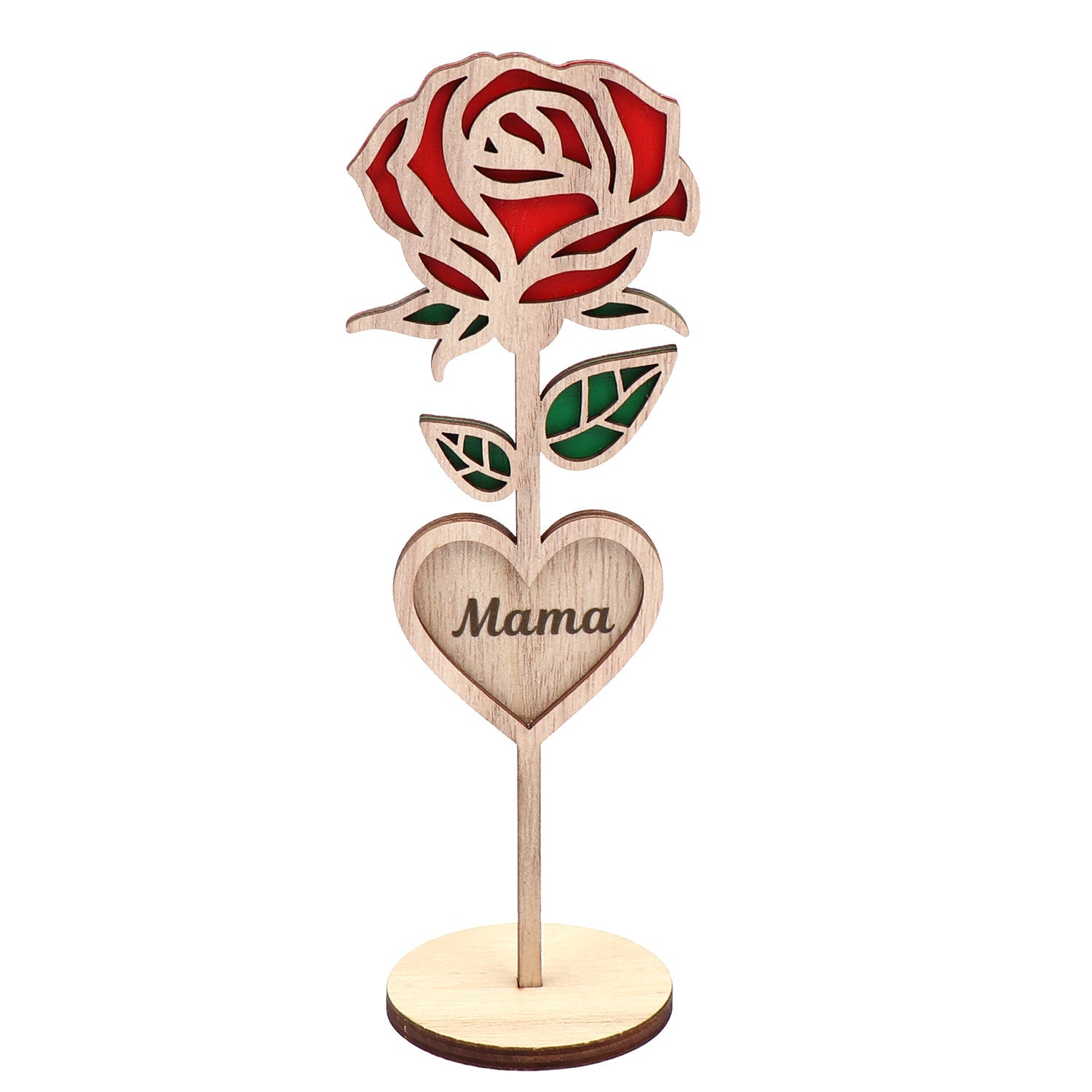 Layered Laser Cut Wood Mother's Day Gift | Luxury Home Accessories | Heulog Glow