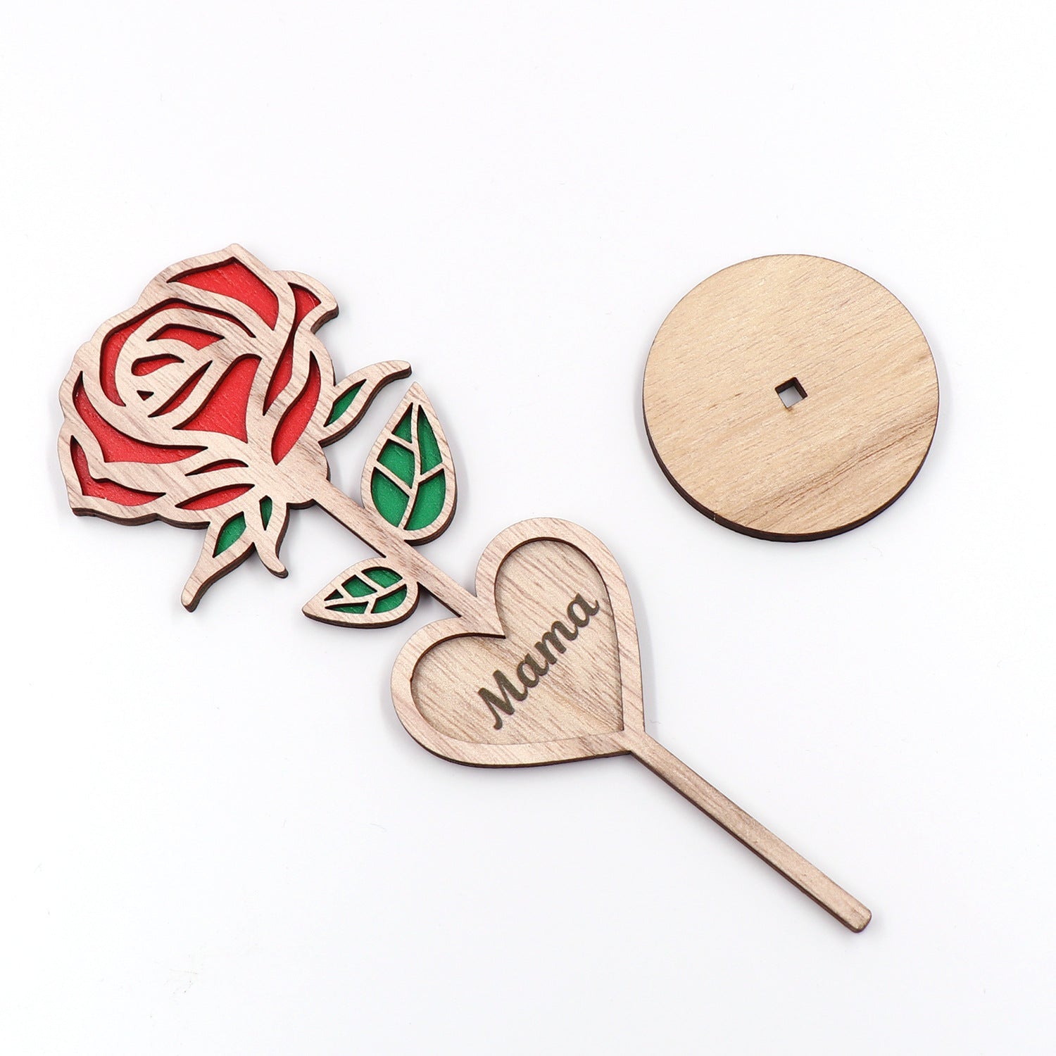 Layered Laser Cut Wood Mother's Day Gift | Luxury Home Accessories | Heulog Glow