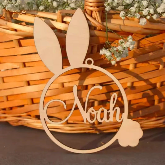 Lazer Cut Bunny Rabbit Bauble - HALF PRICE SALE | Luxury Home Accessories | Heulog Glow