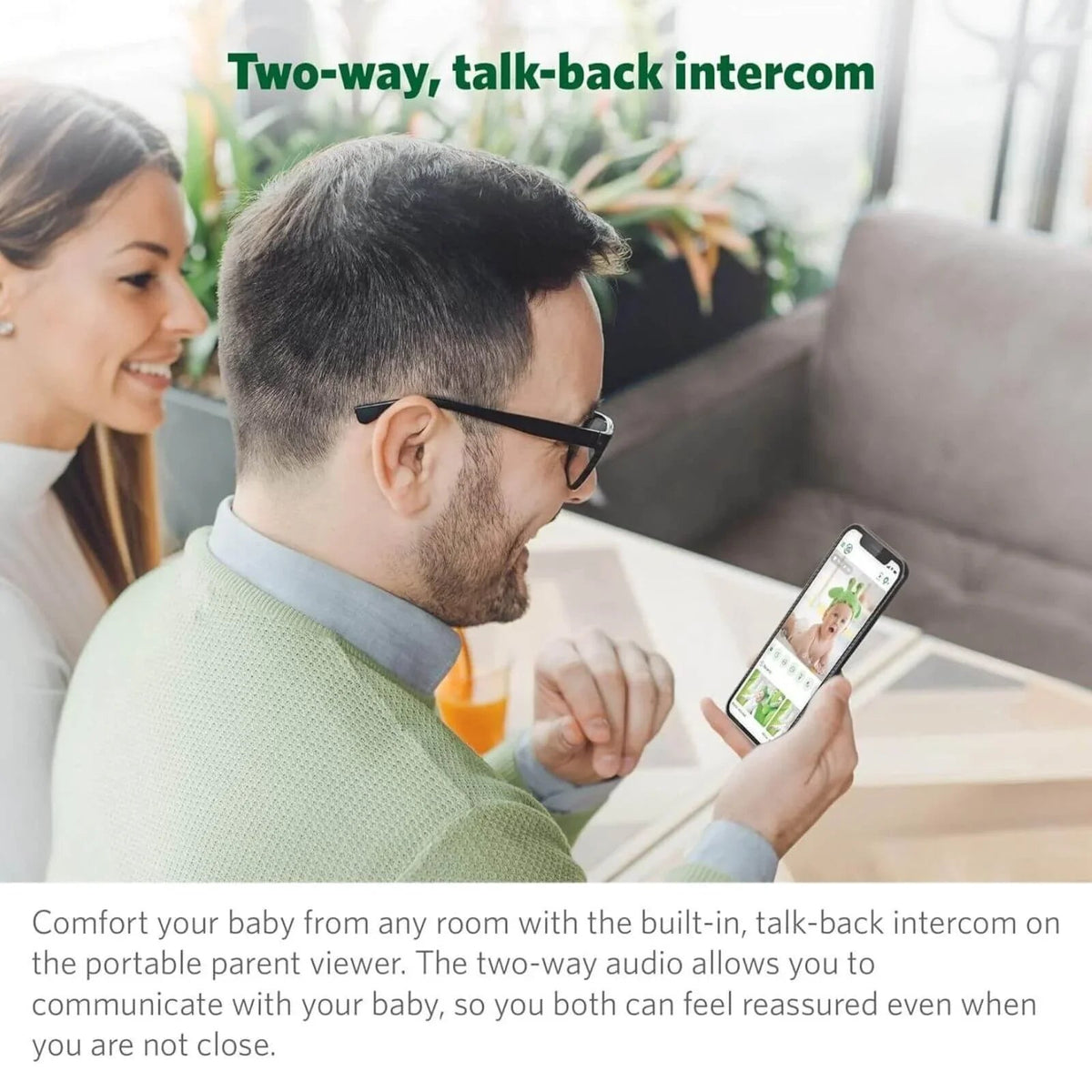 LeapFrog LF1911HD WiFi Standalone Video Baby Monitor | Luxury Home Accessories | Heulog Glow