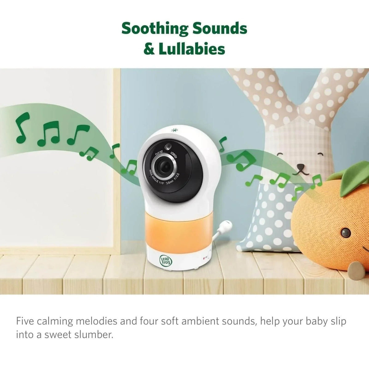 LeapFrog LF1911HD WiFi Standalone Video Baby Monitor | Luxury Home Accessories | Heulog Glow