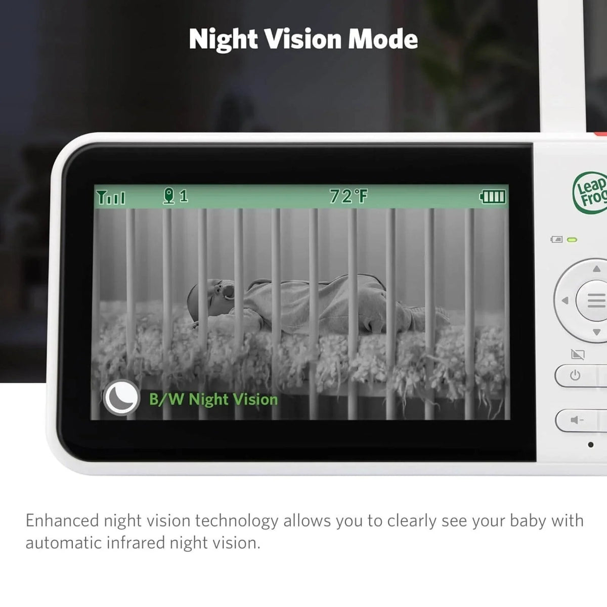 LeapFrog LF2415 5" Night Light Video Monitor | Luxury Home Accessories | Heulog Glow