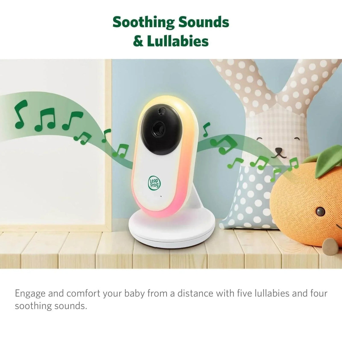 LeapFrog LF2415 5" Night Light Video Monitor | Luxury Home Accessories | Heulog Glow