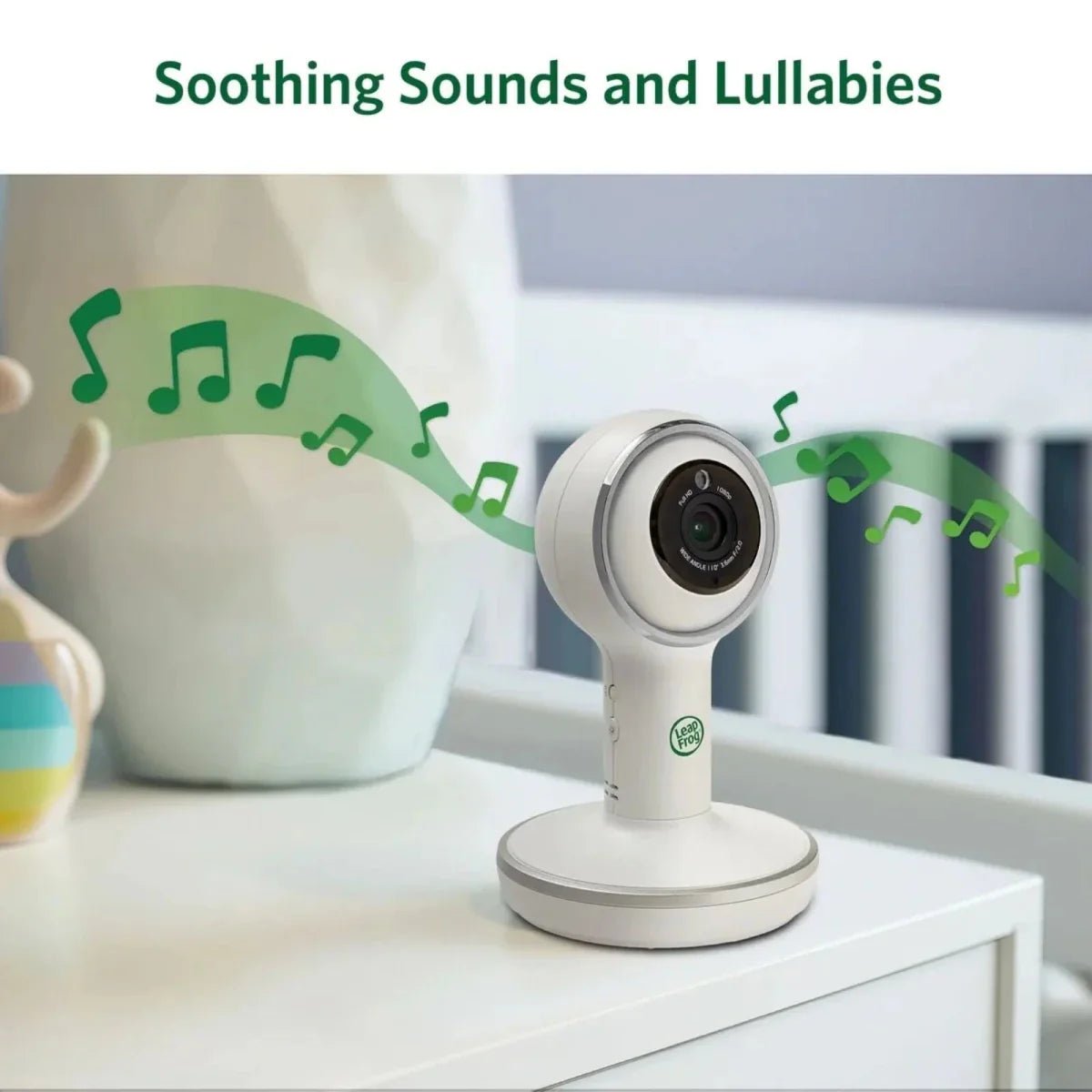 LeapFrog LF5817HD 7" Wi-Fi Smart Video Baby Monitor | Luxury Home Accessories | Heulog Glow