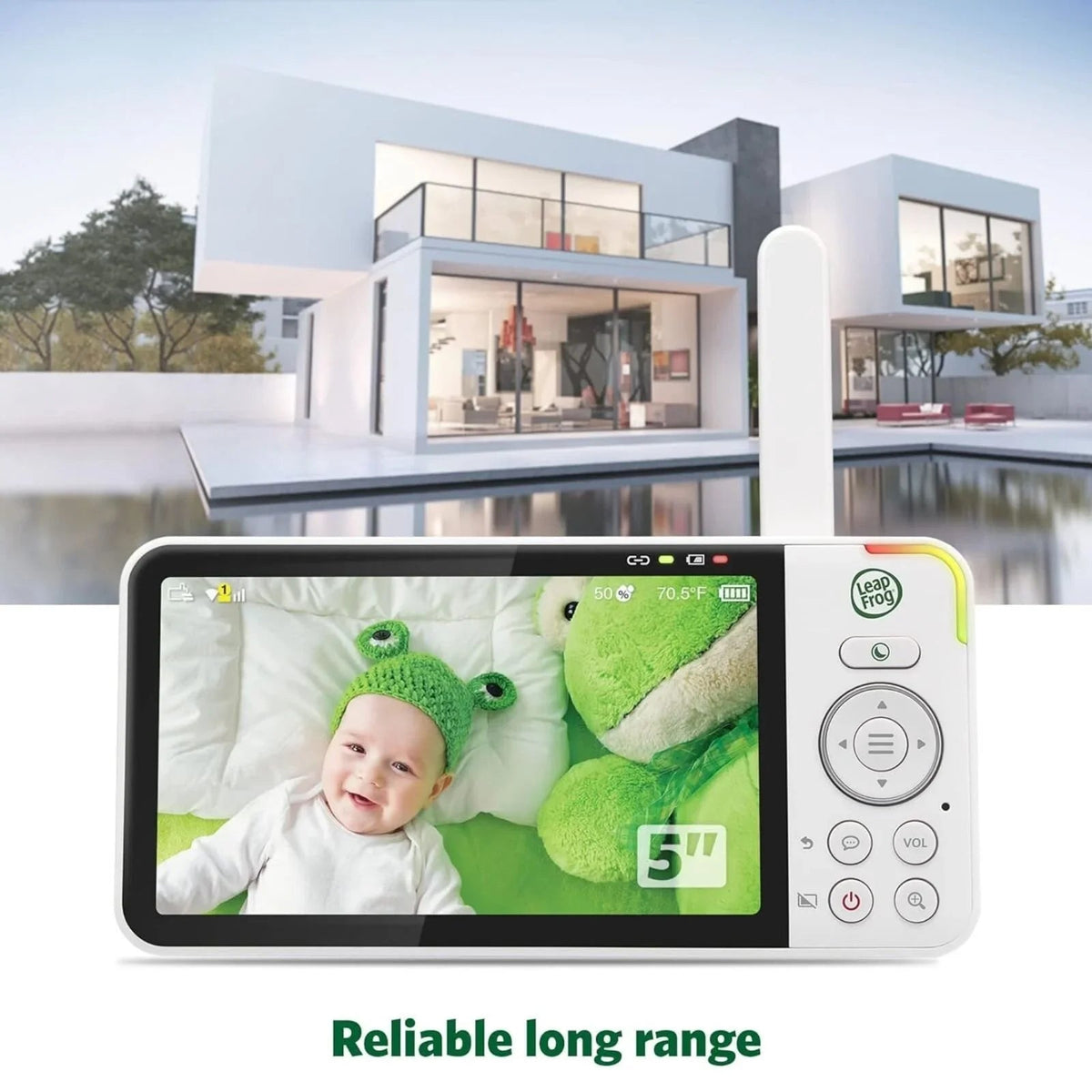 LeapFrog LF915HD 5" High Definition Pan & Tilt Monitor | Luxury Home Accessories | Heulog Glow