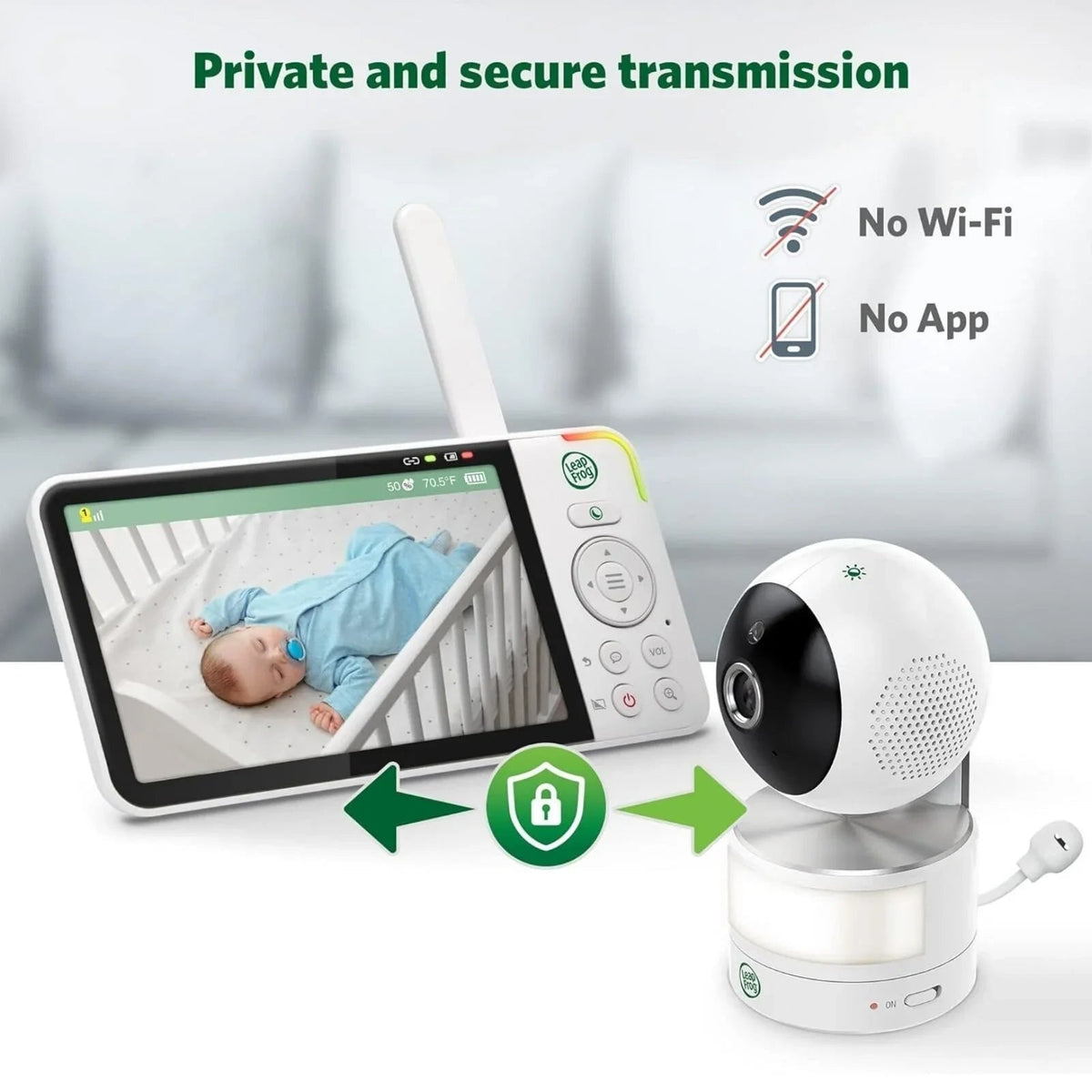 LeapFrog LF915HD 5" High Definition Pan & Tilt Monitor | Luxury Home Accessories | Heulog Glow