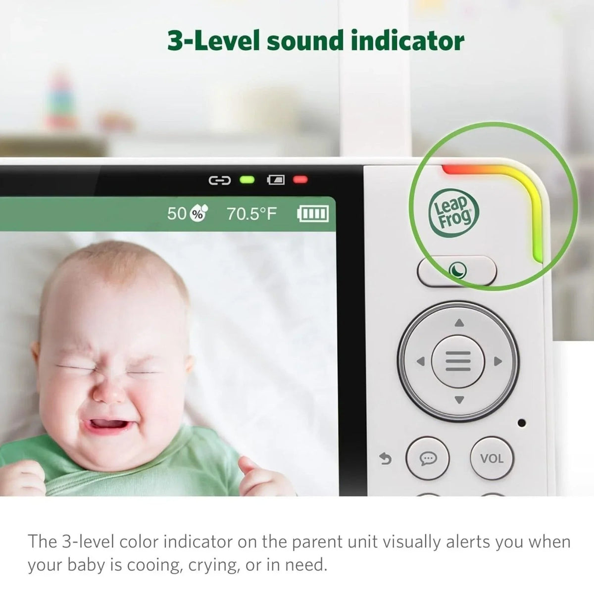 LeapFrog LF915HD 5" High Definition Pan & Tilt Monitor | Luxury Home Accessories | Heulog Glow