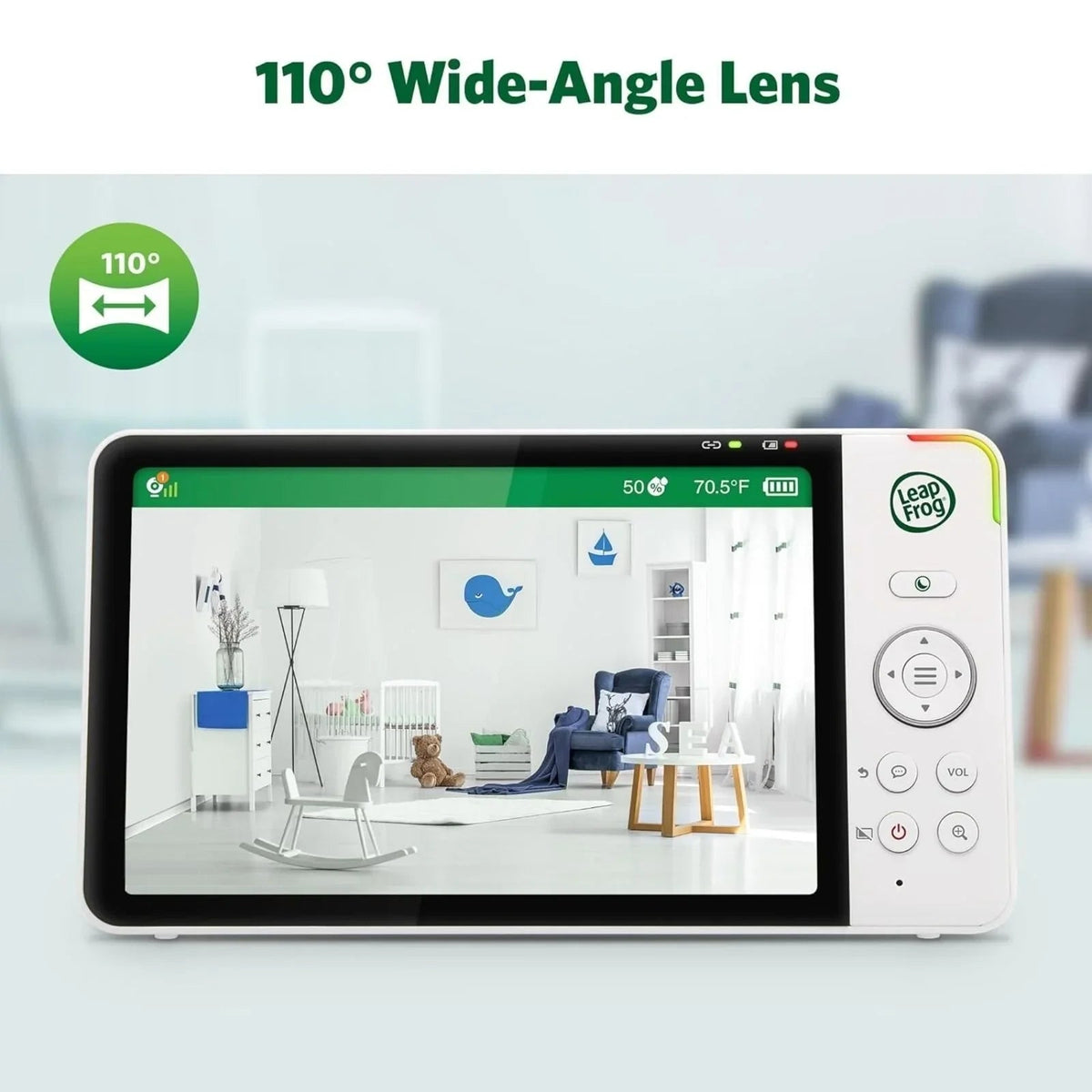 LeapFrog LF920HD 7" HD Video Baby Monitor | Luxury Home Accessories | Heulog Glow