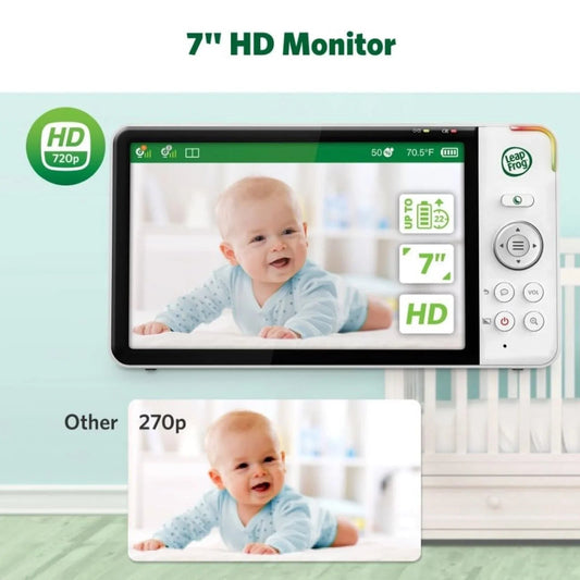 LeapFrog LF920HD 7" HD Video Baby Monitor | Luxury Home Accessories | Heulog Glow