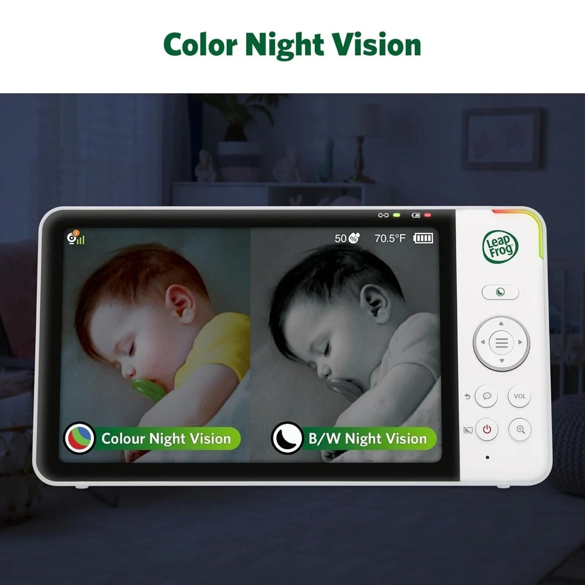 LeapFrog LF920HD 7" HD Video Baby Monitor | Luxury Home Accessories | Heulog Glow