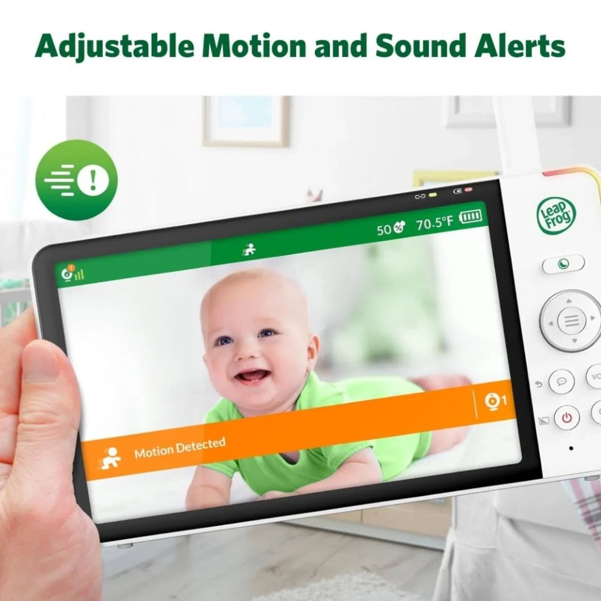 LeapFrog LF920HD 7" HD Video Baby Monitor | Luxury Home Accessories | Heulog Glow