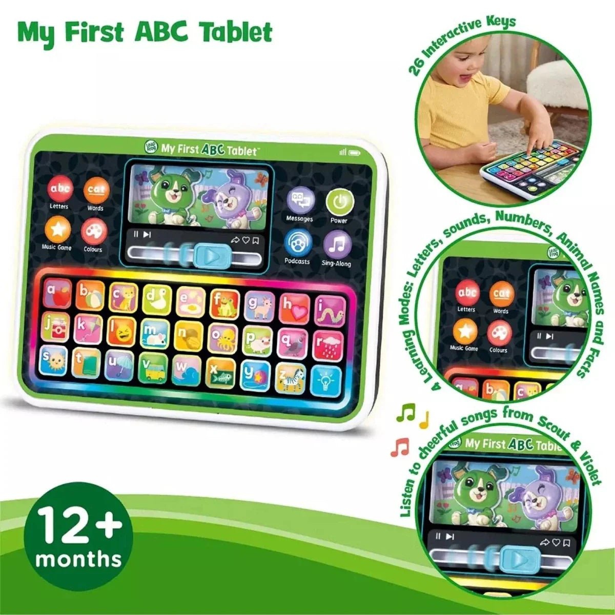LeapFrog My First ABC Tablet | Luxury Home Accessories | Heulog Glow