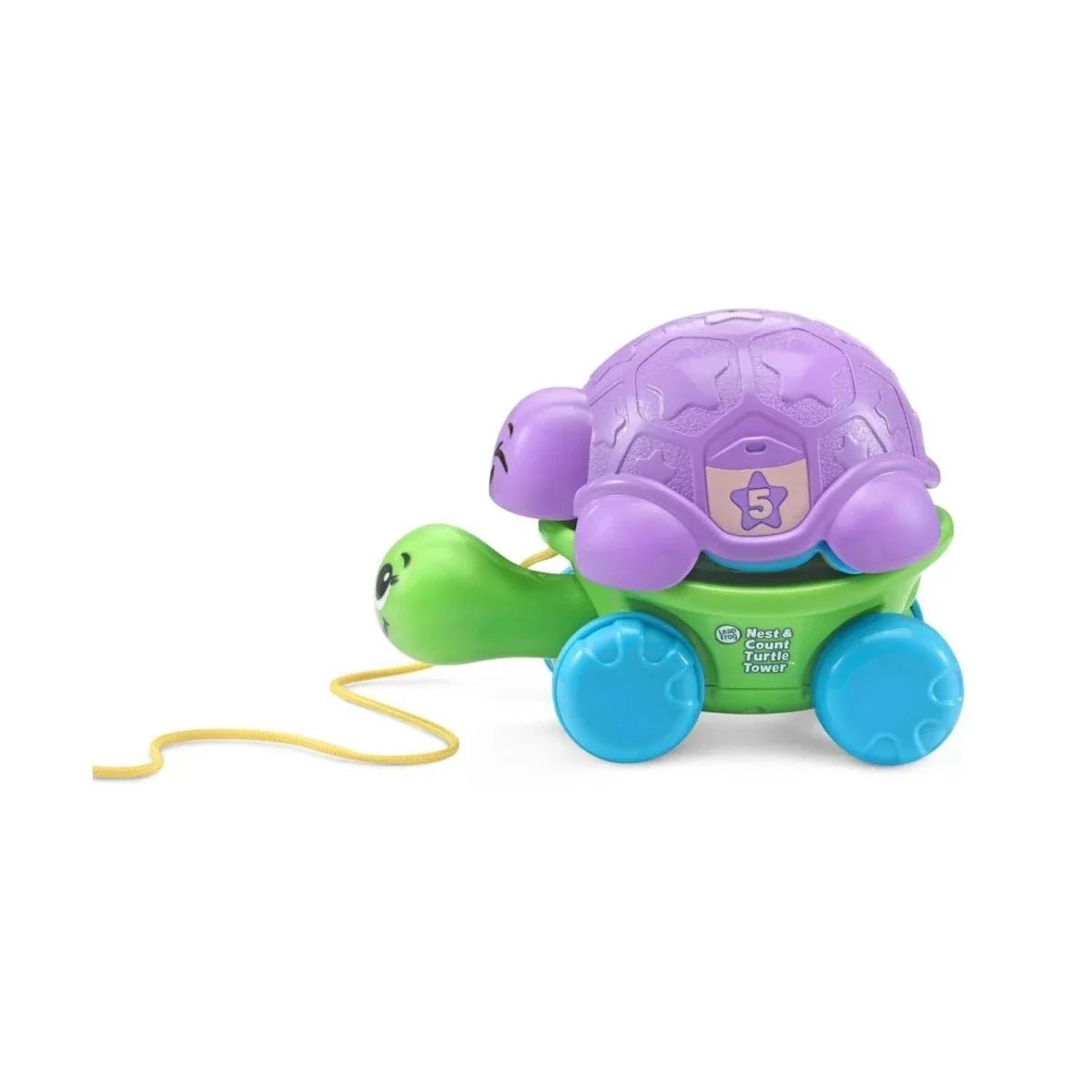 LeapFrog Nest & Count Turtle Tower | Luxury Home Accessories | Heulog Glow