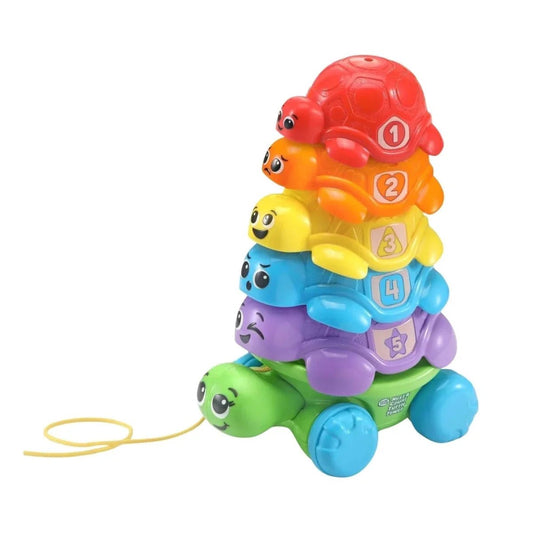 LeapFrog Nest & Count Turtle Tower | Luxury Home Accessories | Heulog Glow