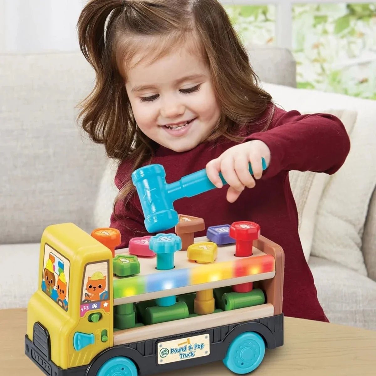 LeapFrog Pound & Pop Truck | Luxury Home Accessories | Heulog Glow