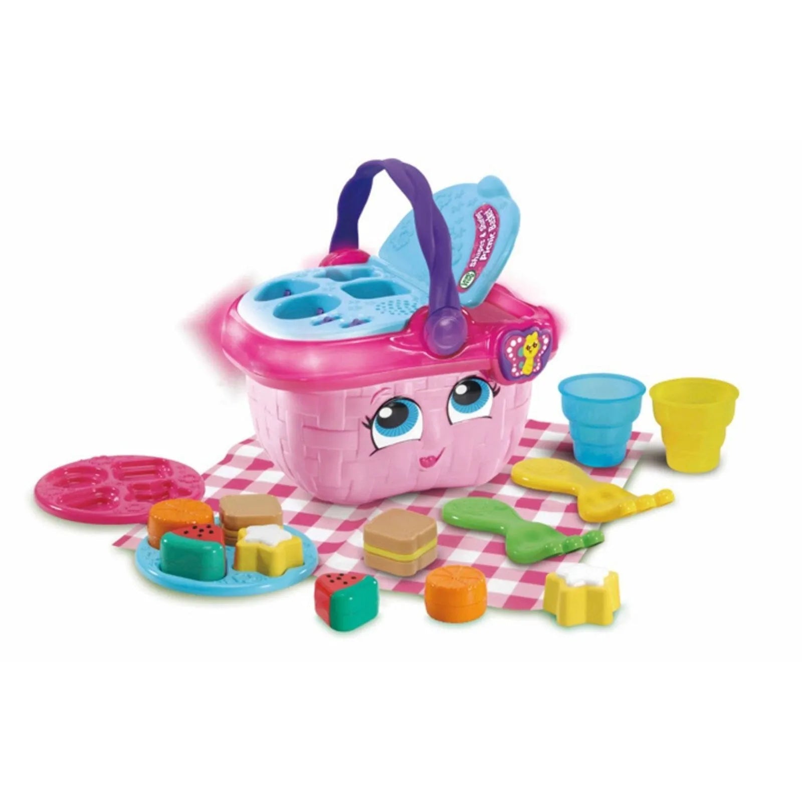 LeapFrog Shapes & Sharing Picnic Basket | Luxury Home Accessories | Heulog Glow