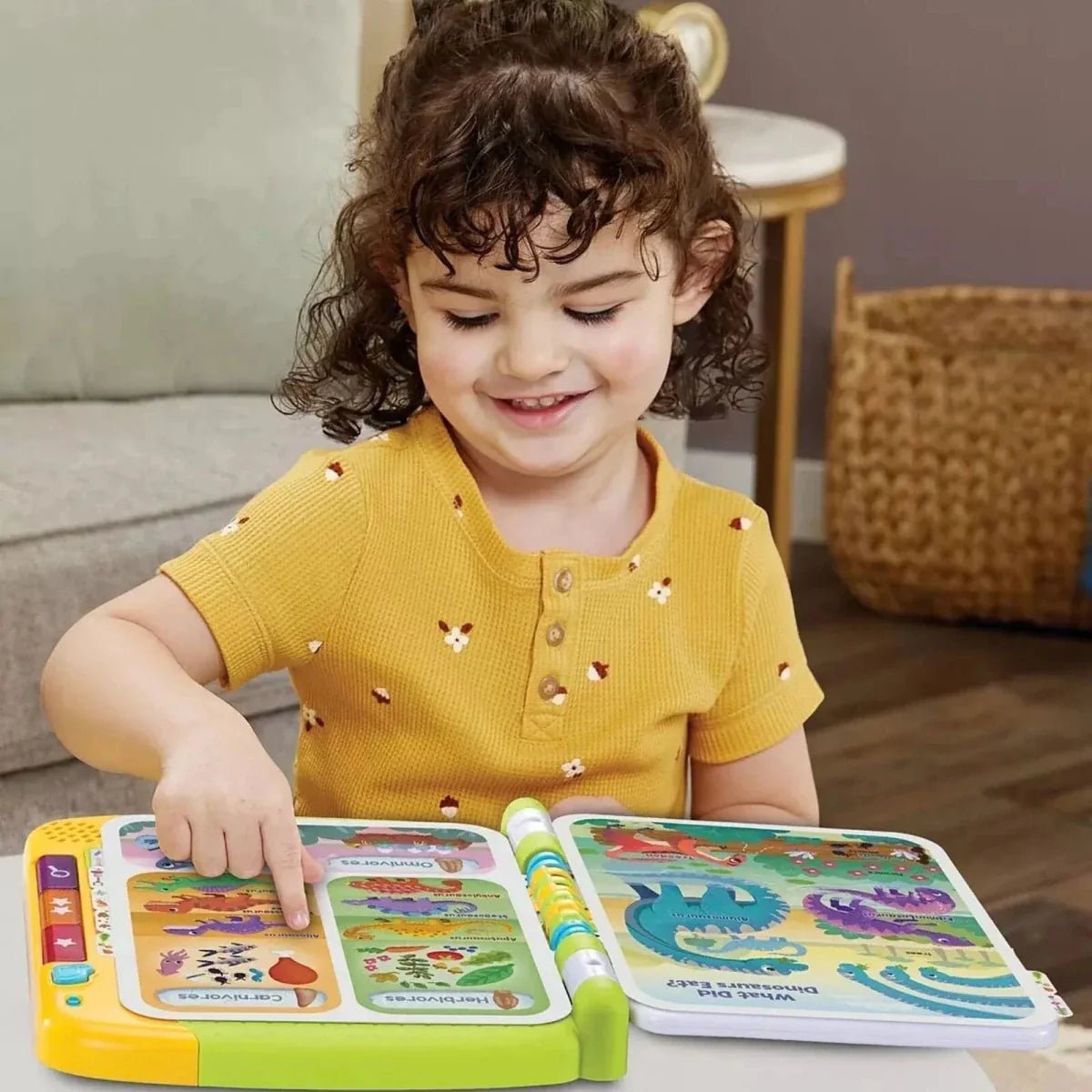 LeapFrog Touch & Learn Dinosaur Book | Luxury Home Accessories | Heulog Glow