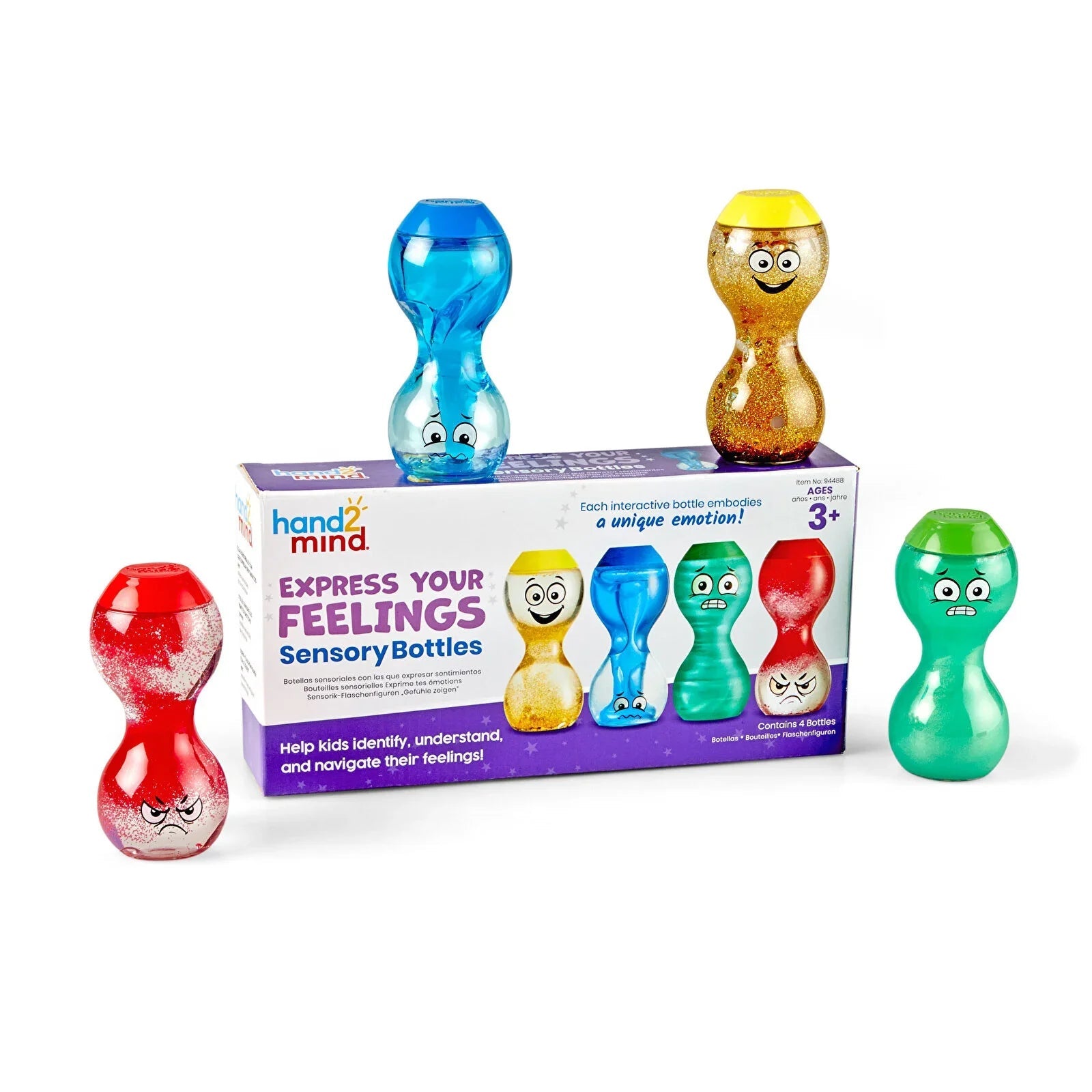 Learning Resources Express Your Feelings Sensory Bottles | Luxury Home Accessories | Heulog Glow