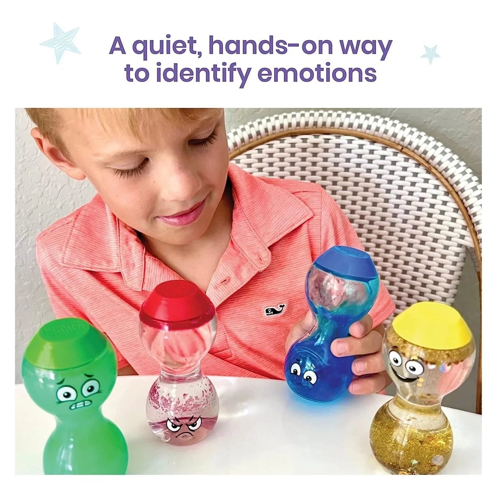 Learning Resources Express Your Feelings Sensory Bottles | Luxury Home Accessories | Heulog Glow