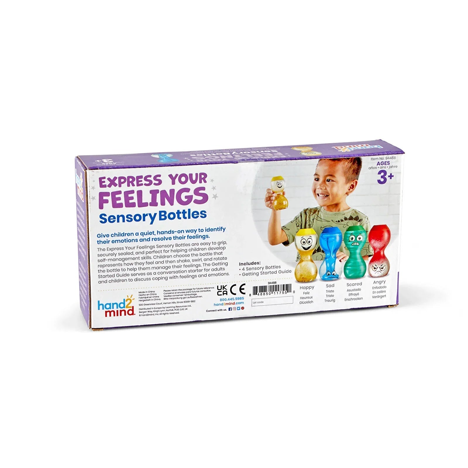 Learning Resources Express Your Feelings Sensory Bottles | Luxury Home Accessories | Heulog Glow