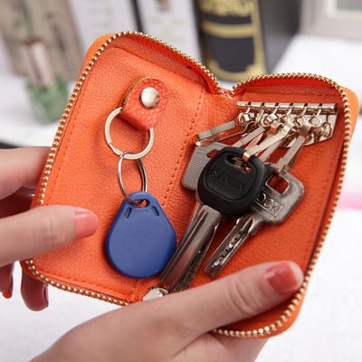 Leather men's card holder car key case | Luxury Home Accessories | Heulog Glow