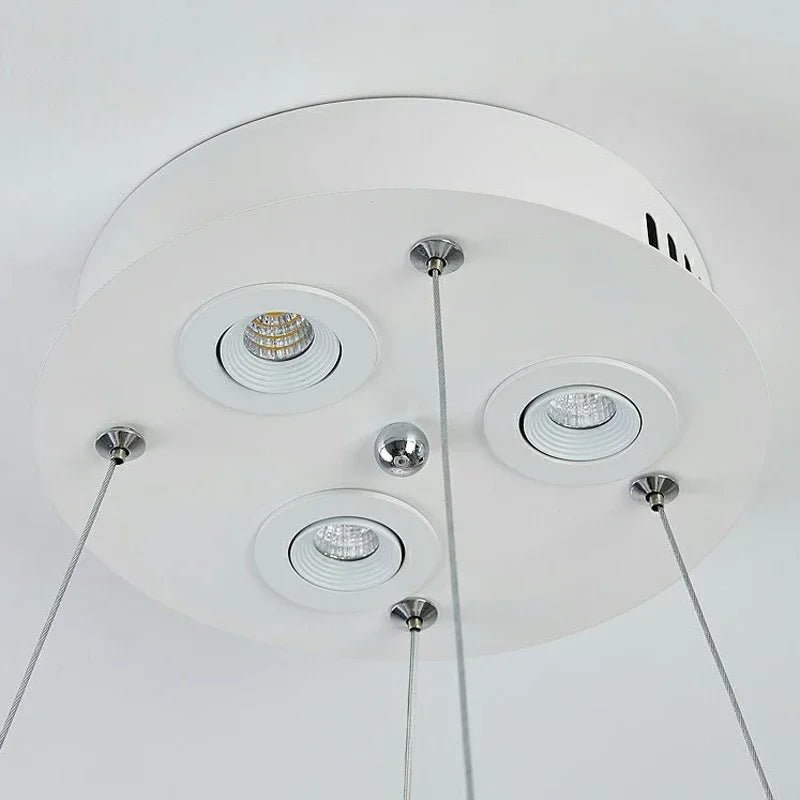 Led Ceiling Chandelier With Feathers Pendant Hanging Light | Luxury Home Accessories | Heulog Glow