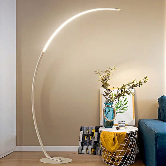 LED Corner Light Arc RGB Floor Lamps | Luxury Home Accessories | Heulog Glow