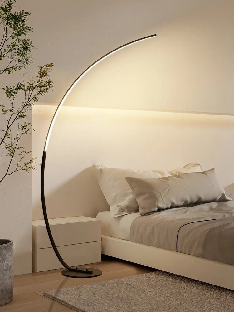 LED Corner Light Arc RGB Floor Lamps | Luxury Home Accessories | Heulog Glow