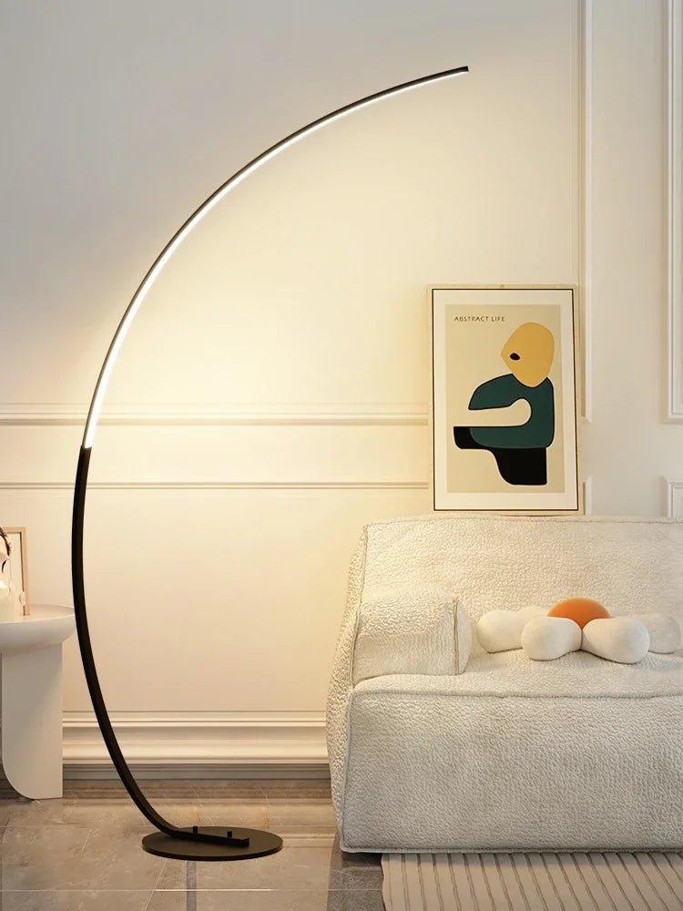 LED Corner Light Arc RGB Floor Lamps | Luxury Home Accessories | Heulog Glow