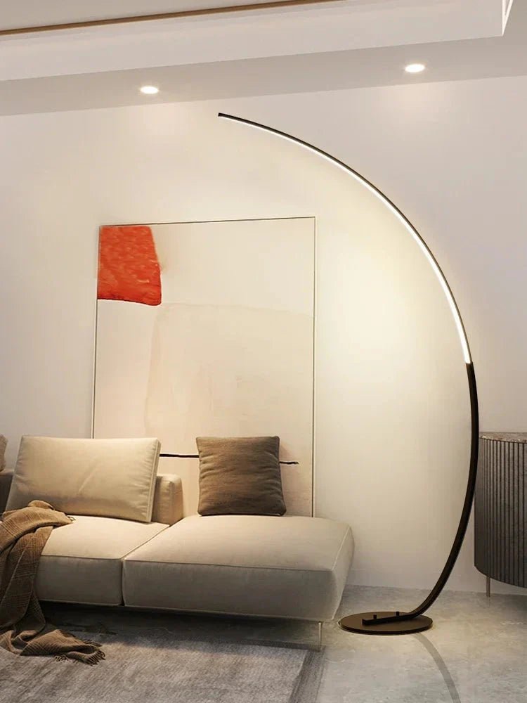 LED Corner Light Arc RGB Floor Lamps | Luxury Home Accessories | Heulog Glow