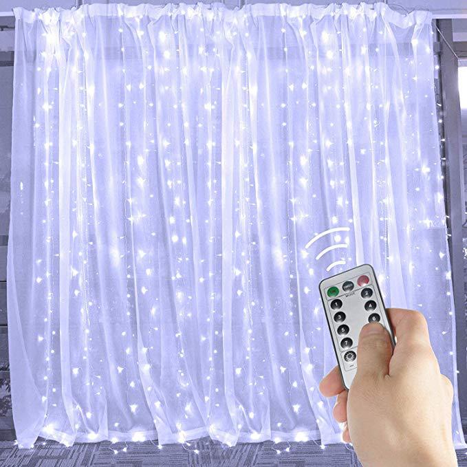LED Curtain Garland On The Window USB String Lights Remote Control Christmas Decorations For Home Room | Luxury Home Accessories | Heulog Glow