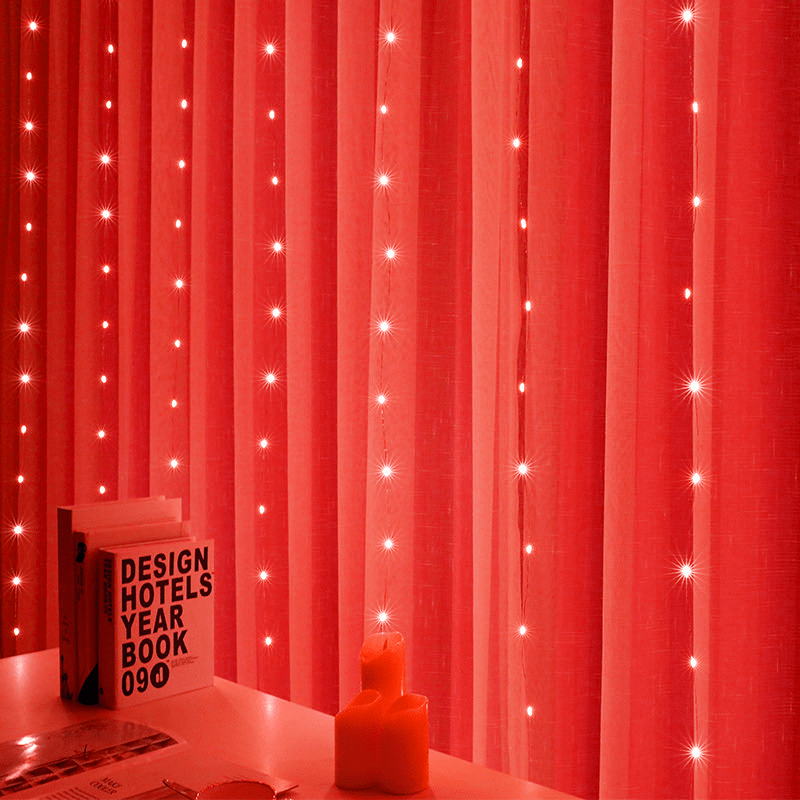 LED Curtain Garland On The Window USB String Lights Remote Control Christmas Decorations For Home Room | Luxury Home Accessories | Heulog Glow