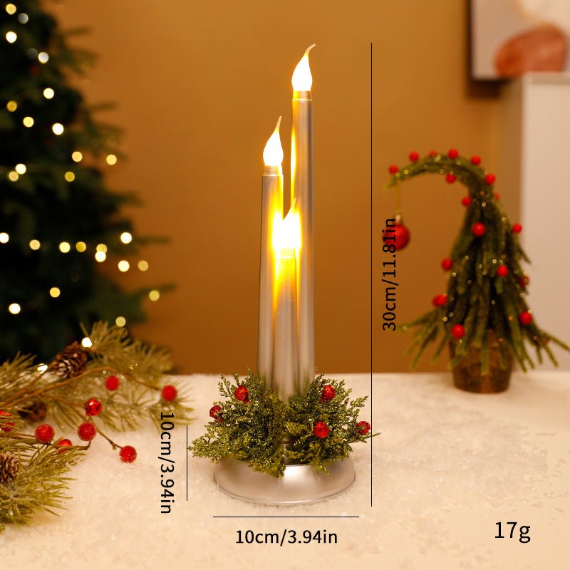 LED Electronic Candle Christmas Decorations | Luxury Home Accessories | Heulog Glow