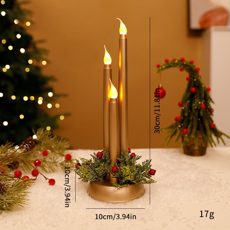 LED Electronic Candle Christmas Decorations | Luxury Home Accessories | Heulog Glow