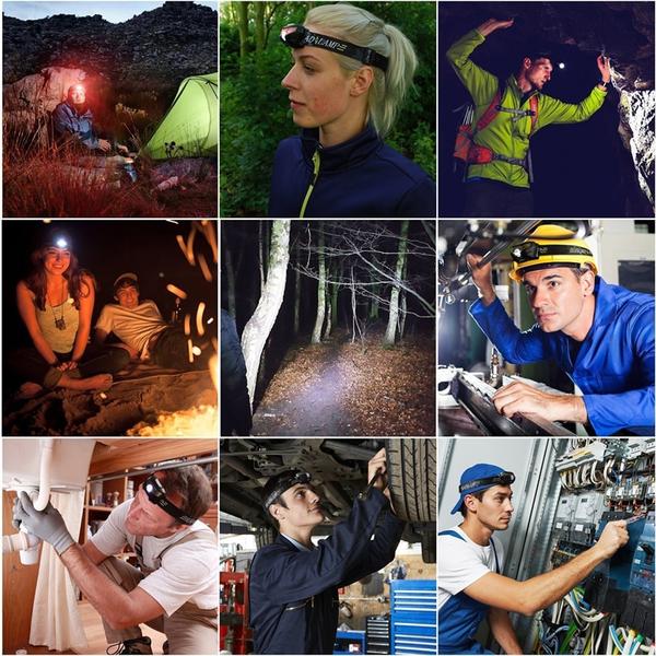 LED Headlamp 3000LM Mini Body Motion Sensor | Luxury Home Accessories | Heulog Glow
