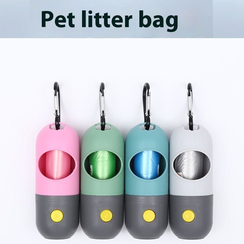 Led Light Pet Waste Bag Dispenser For Dogs Cats Dog Poop Scooper Bags Waste Bags Holder Dispensers Pet Clean Accessories | Luxury Home Accessories | Heulog Glow