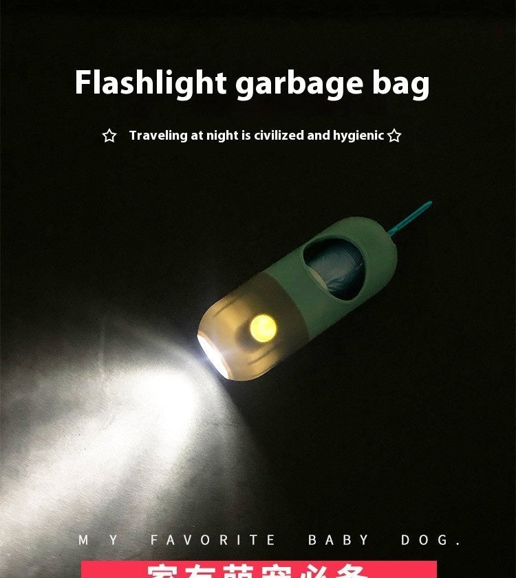 Led Light Pet Waste Bag Dispenser For Dogs Cats Dog Poop Scooper Bags Waste Bags Holder Dispensers Pet Clean Accessories | Luxury Home Accessories | Heulog Glow