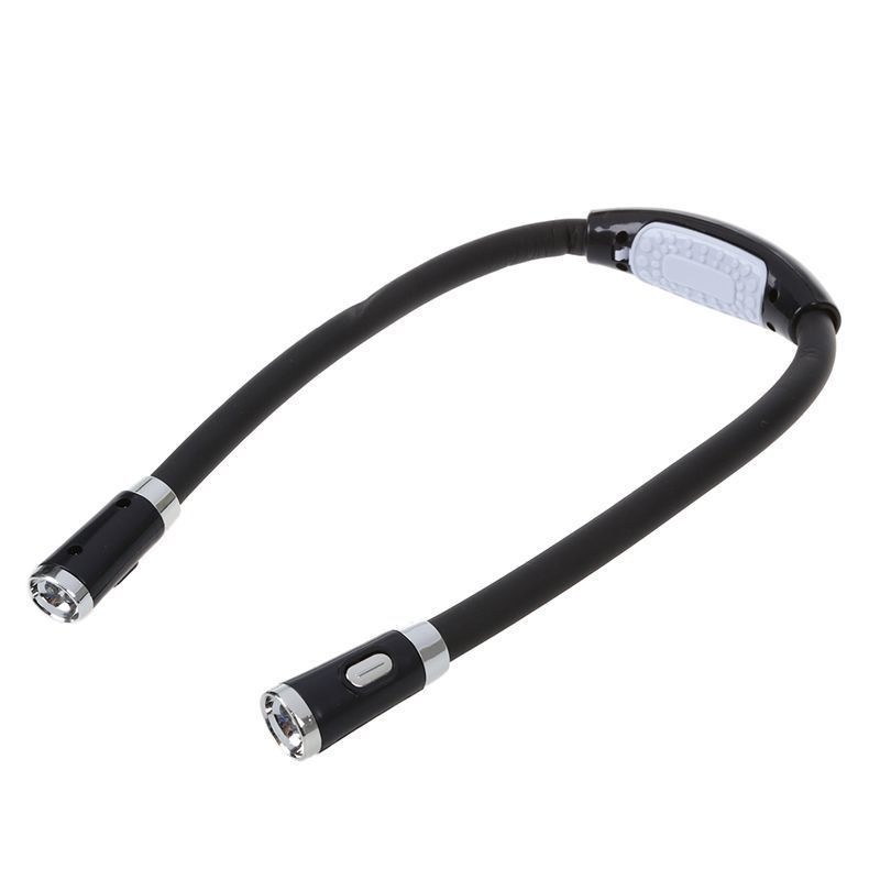 LED Neck Book Light | Flexible Hands-Free Reading Lamp | 3 Modes | Portable Camping & Night Light | USB & Battery | Michan Direct | Luxury Home Accessories | Heulog Glow
