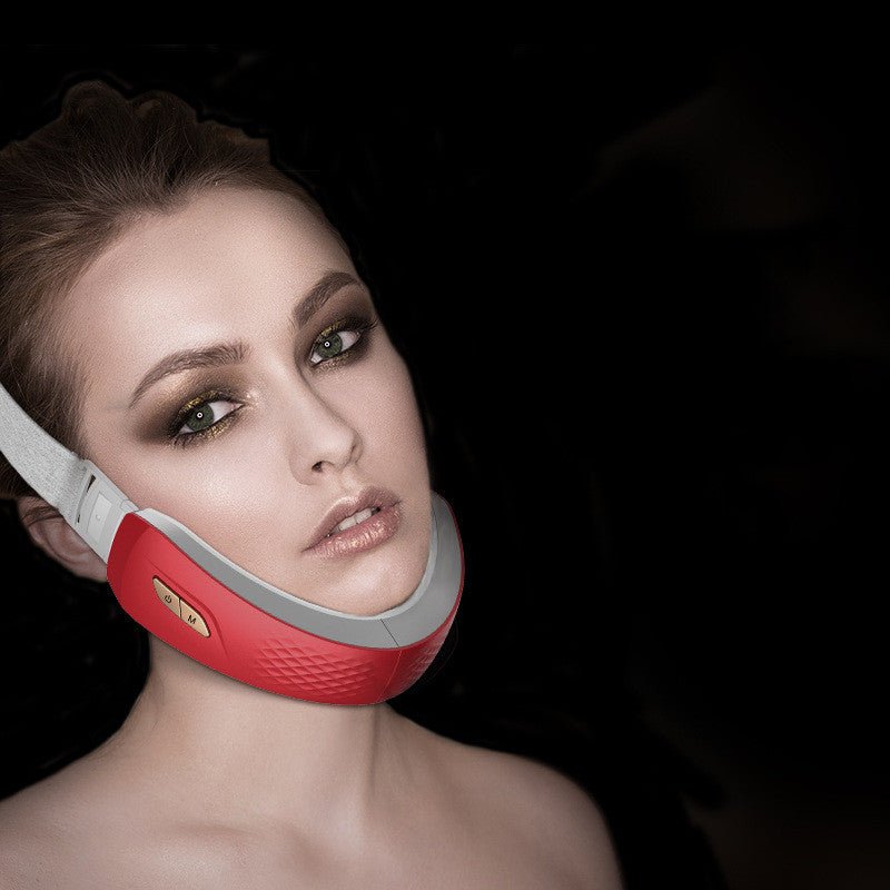 LED Photon Therapy V-shaped Slimming Facial Micro-current Electric Vibration Lifting Massager | Luxury Home Accessories | Heulog Glow