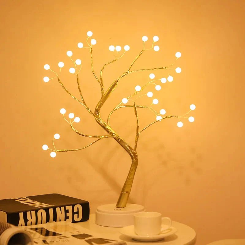 LED Rose Leaf Table Lamp | Luxury Home Accessories | Heulog Glow