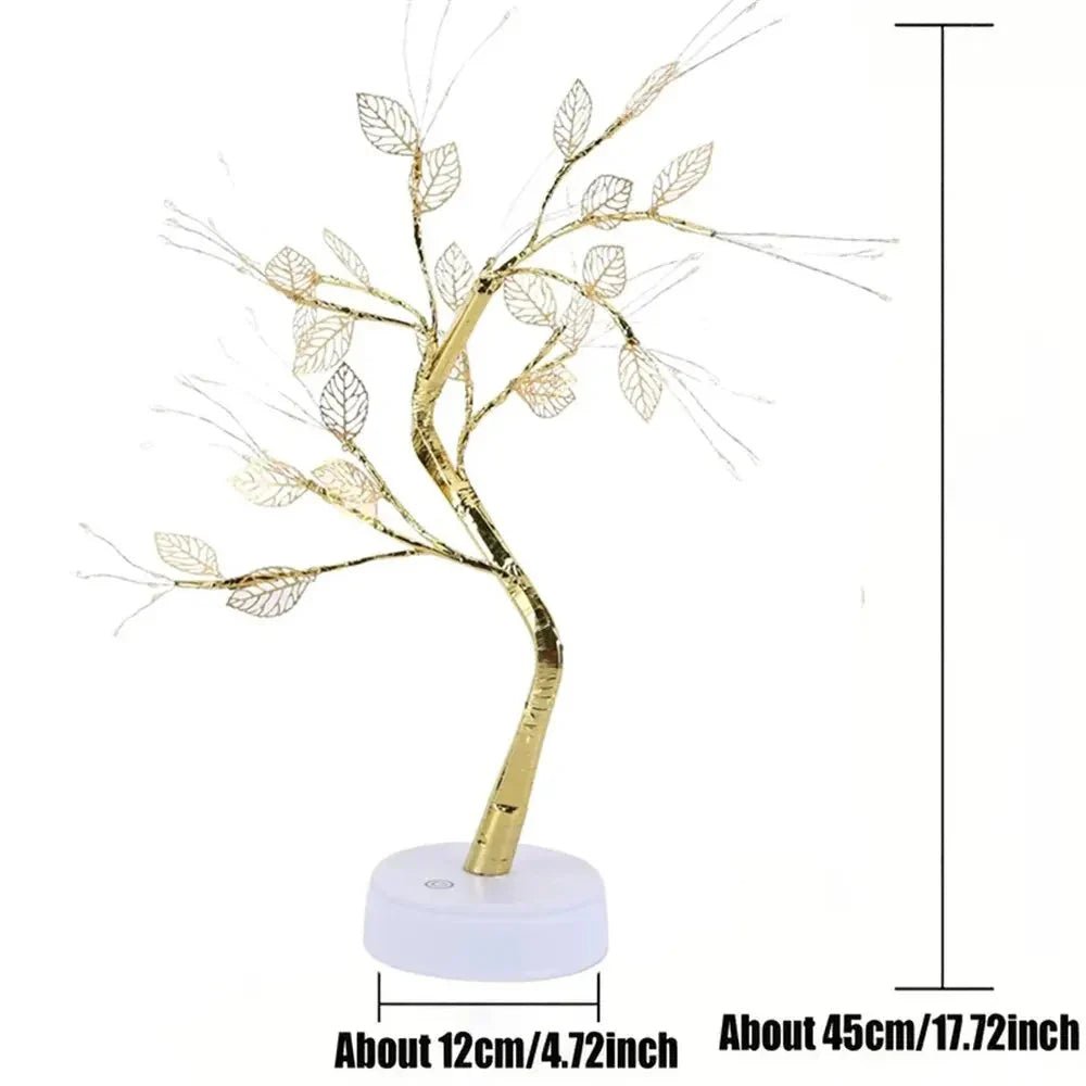 LED Rose Leaf Table Lamp | Luxury Home Accessories | Heulog Glow