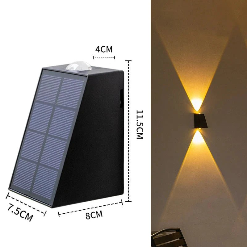 LED Wall Solar Lights Waterproof Garden Decoration | Luxury Home Accessories | Heulog Glow