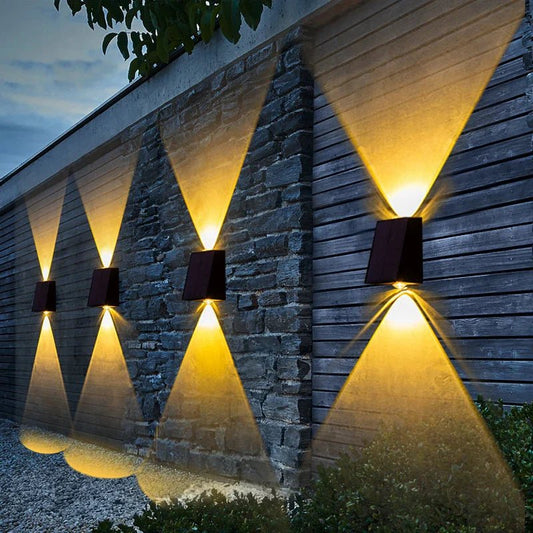 LED Wall Solar Lights Waterproof Garden Decoration | Luxury Home Accessories | Heulog Glow